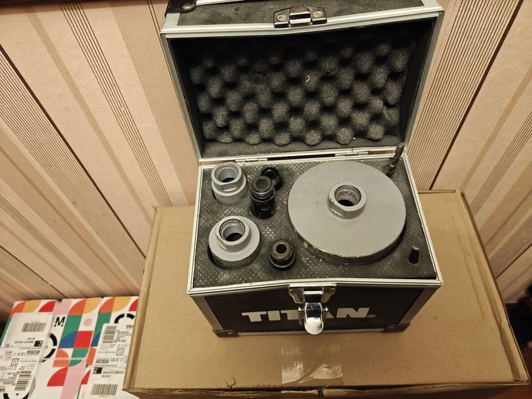 Titan Diamond Core Drill 8 Piece Set - Suitable For Wet and Dry Cutting