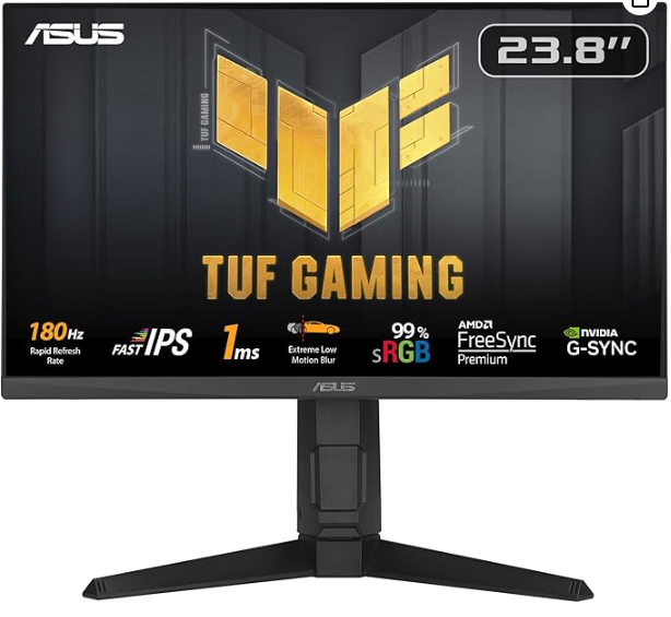image for ASUS TUF 180Hz Gaming VG249QL3A 24 Inch Gaming Monitor