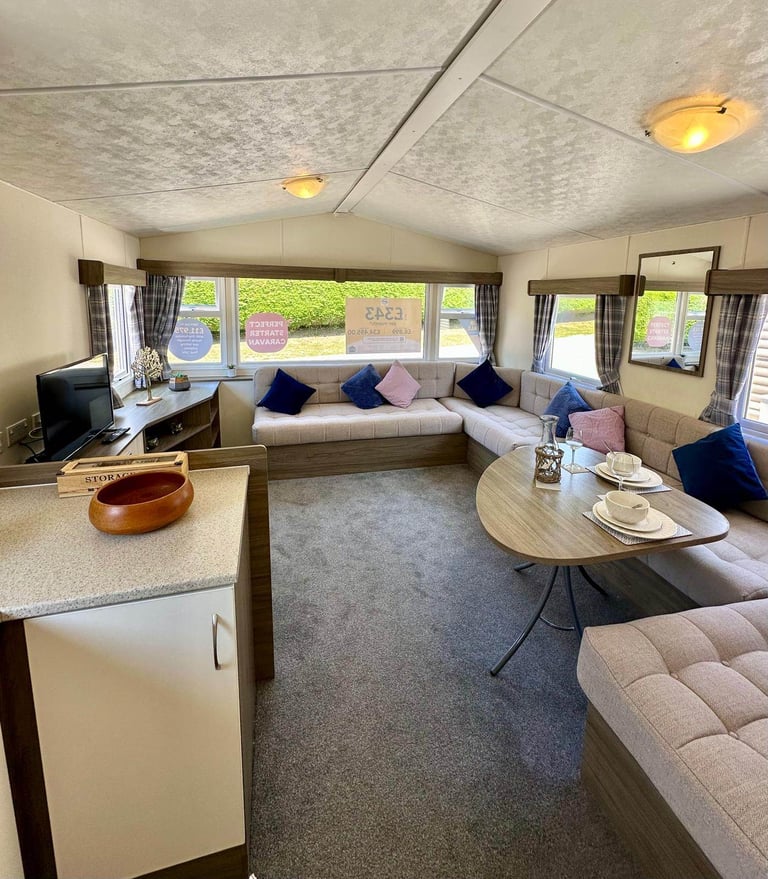 Cheap Static Caravan For Sale Only £19995 with no Site Fees To Pay Until 2027