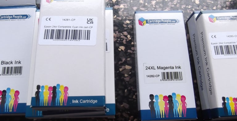 11 Unopened Epson Compatible Ink Cartridges 
