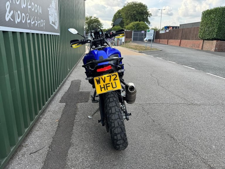 Yamaha Tenere 700 World Raid 2022 Blue 2300 Miles Full History Loads of Extras