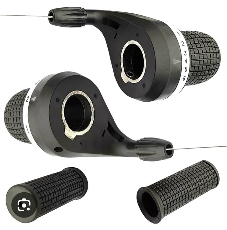 bike twist gears 3x6 set with grips New.
