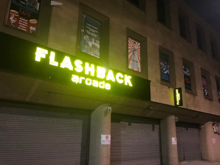 HUGE ARCADE SIGN COST £3500
