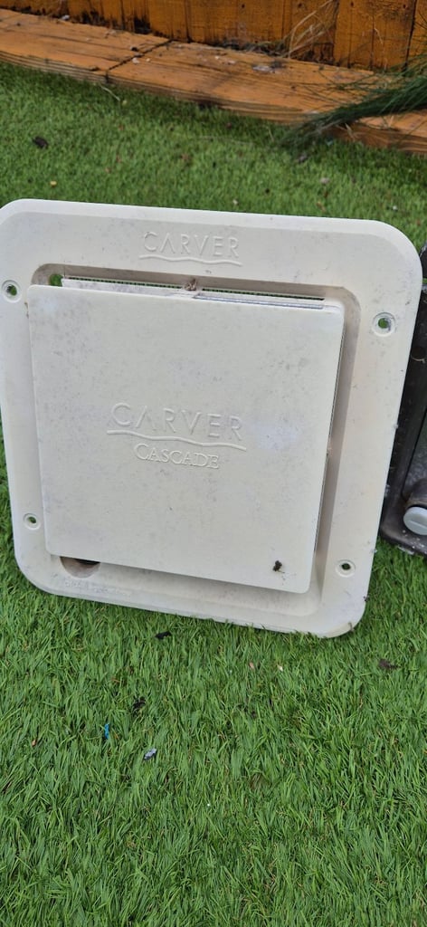 CARVER CASCADE RAPID gas and electric water heater for camper caravan motorhome boat.