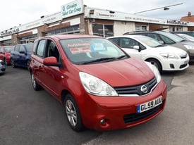 2010 Nissan Note 1.6 Acenta Automatic 5-Door From £4,495 + Retail Package MPV Pe