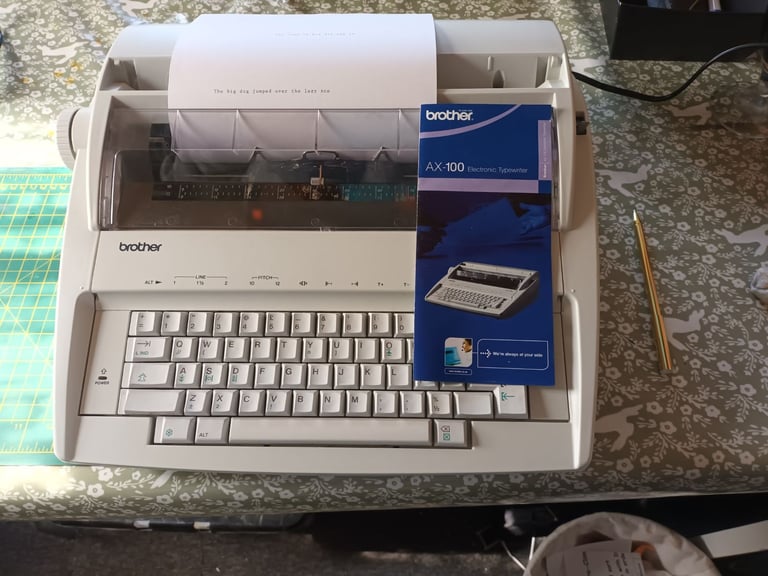 Electronic Typewriter Brother