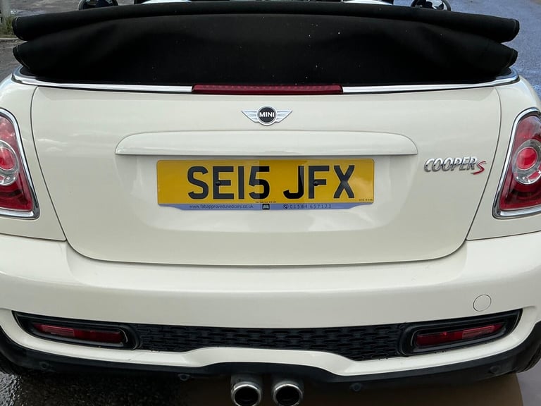2015 MINI Convertible 1.6 Cooper S 2dr CONVERTIBLE PETROL Manual