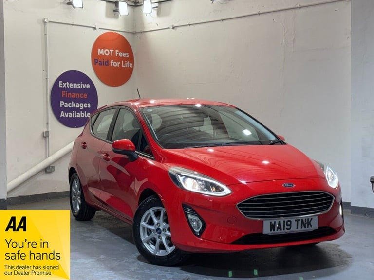 image for 2019 19 FORD FIESTA 1.0T ECOBOOST GPF ZETEC HATCHBACK 5DR PETROL MANUAL EURO 6 (