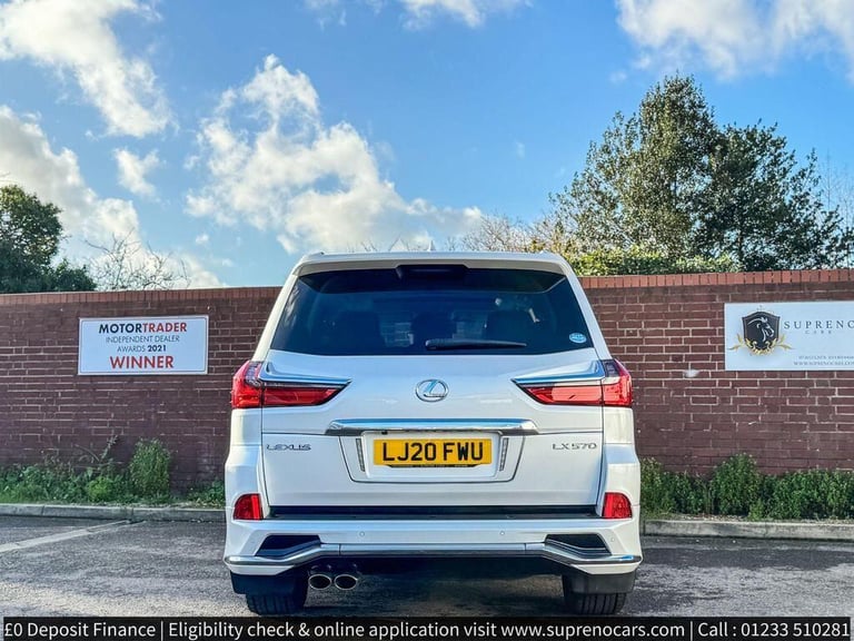 2024 Lexus LX LX570 5.7 V8 Automatic 4X4 8 seats 5dr Petrol Automatic