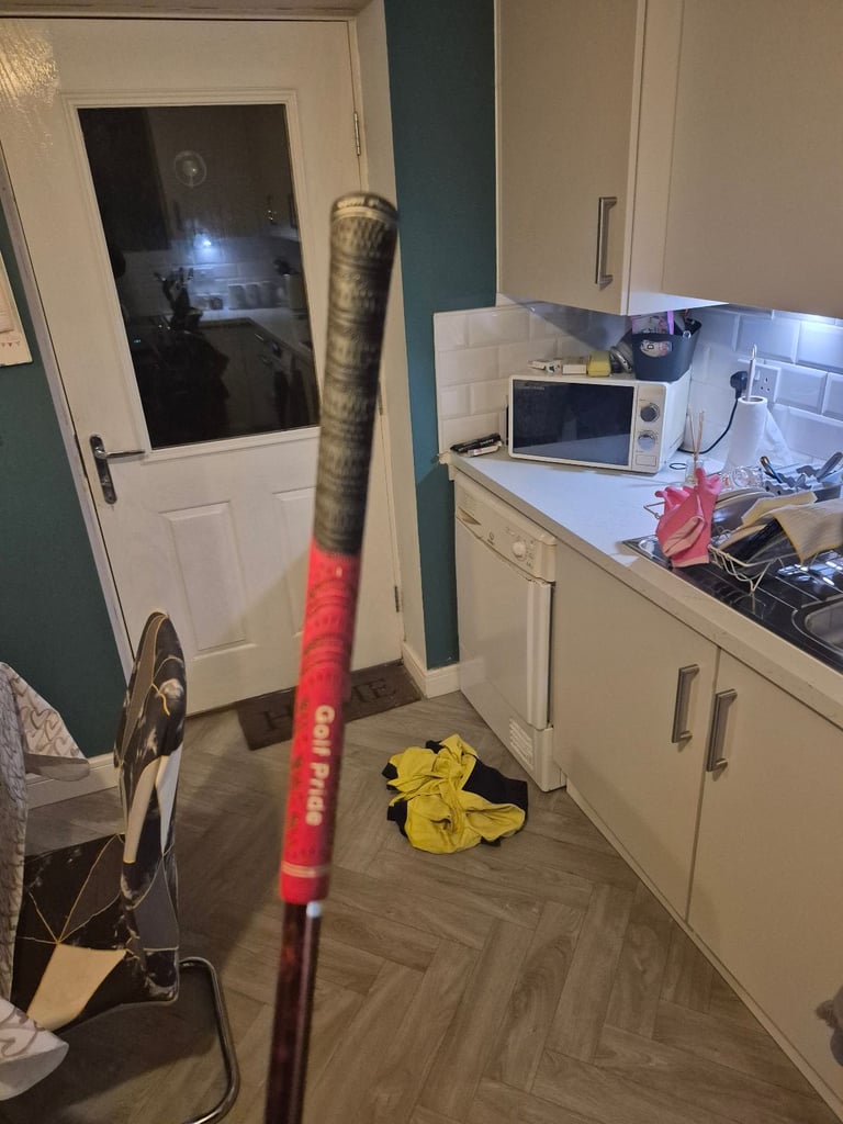 Full set titleist irons,driver, 3 wood, hybrid, mizuno rusty wedges and titleist bag 