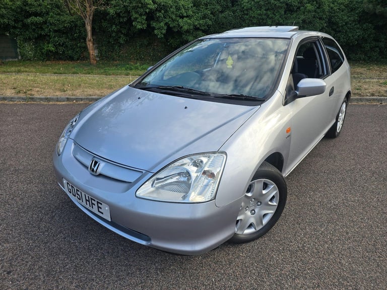 image for 2002 Honda Civic 1.6 i-VTEC SE 3dr HATCHBACK Petrol Automatic