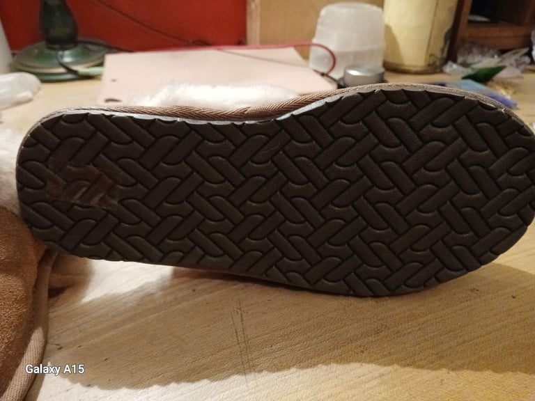 Sheepskin slippers