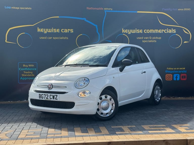 image for 2022 Fiat 500 1.0 MHEV Pop Euro 6 (s/s) 3dr HATCHBACK Petrol Manual
