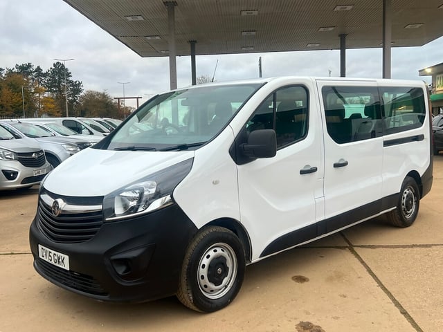 2015 Vauxhall Vivaro CDTi 2900 Combi Van Double Cab 5dr