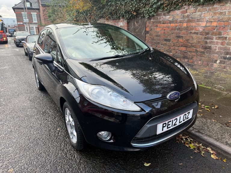 2012 Ford Fiesta 1.25 Petrol Zetec HPI CLEAR / not b max vauxhall fiat honda focus astra corsa