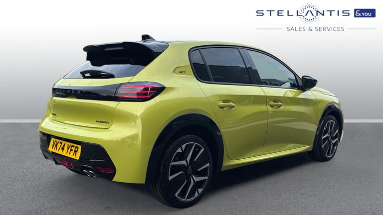 2025 Peugeot 208 1.2 PureTech MHEV GT Hatchback 5dr Petrol Hybrid e-DSC Euro 6 (s/s) (136 ps Hatc...