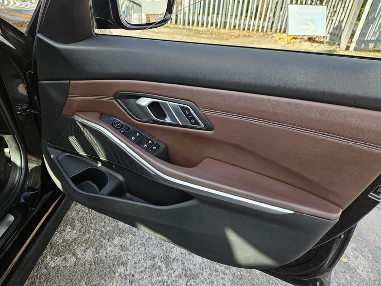 2021 21 BMW 3 SERIES 318D DIESEL Sport Black Damaged Repaired CAT N