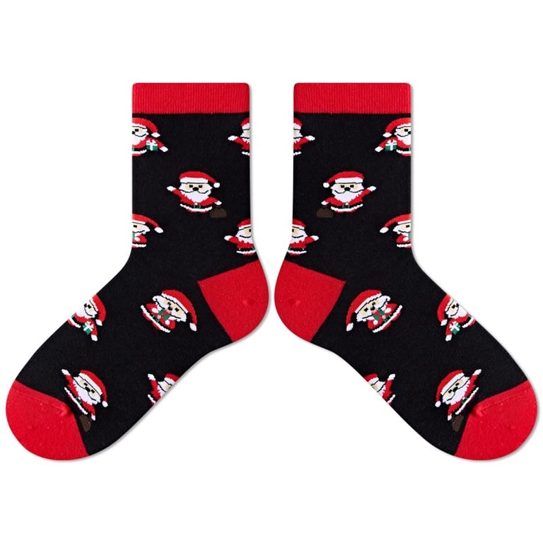 Xmas Gift, Fashion Mid-Crew Socks by Spanish Brand MARC JOJO, High Quality, Thick, Unisex