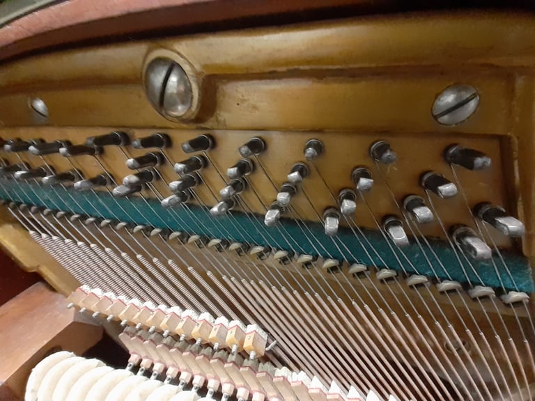 C Bechstein Model 9 upright piano Mahogany *adjustable stool + 1st fine tuning option*