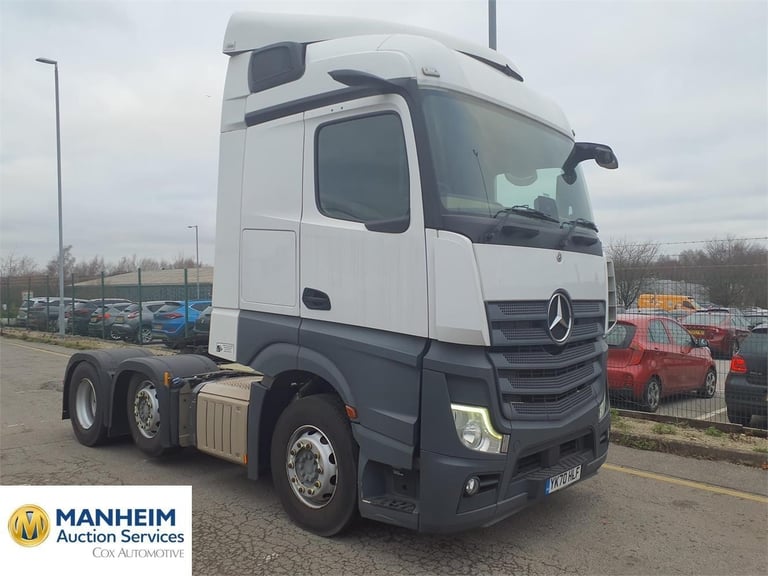 2020 – ACTROS 5 2548LS 6X2 STREAMSPACE EURO 6 (YK20EUW)