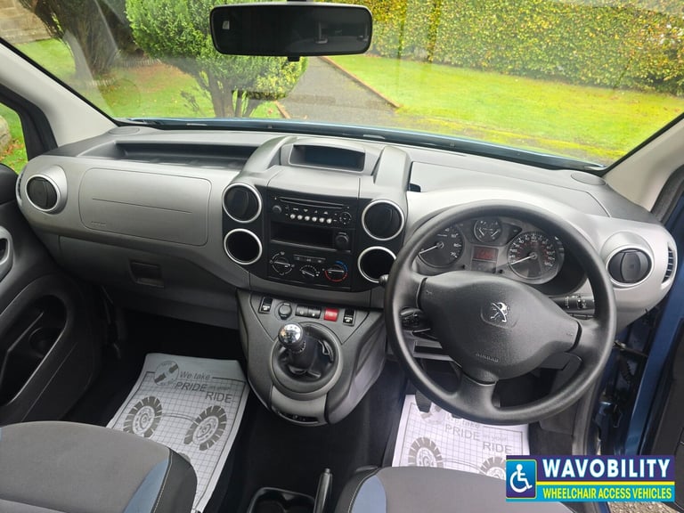 2016 Peugeot Partner Tepee 1.6 BlueHDi 100 Allure = Wheelchair Accessible Vehicle / Wav MPV Diese...