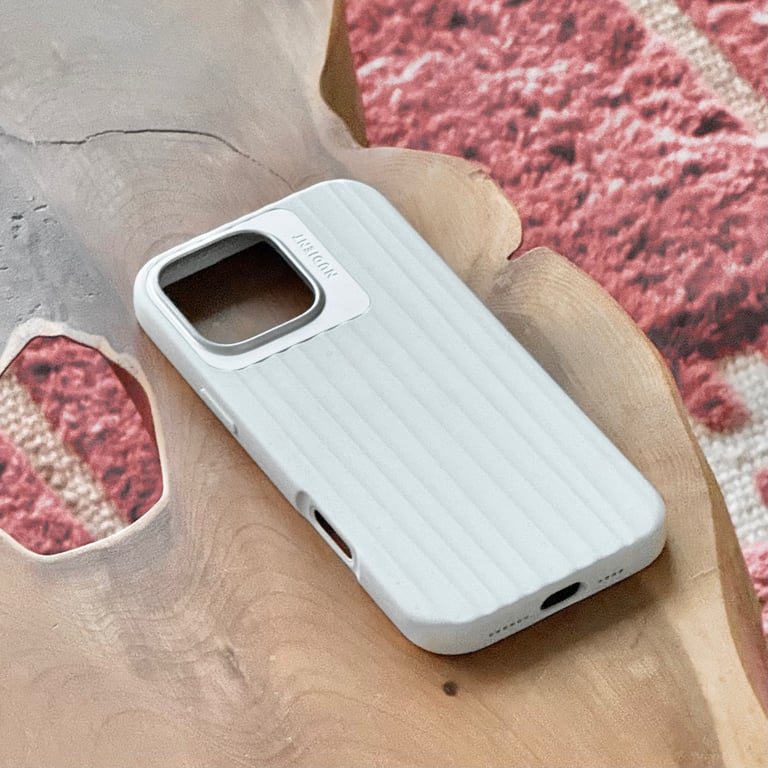 image for Nudient silicone phone case for Apple iPhone 16 Pro Max, matte white