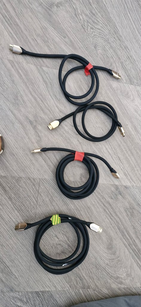 image for Sandstorm gold hdmi cables