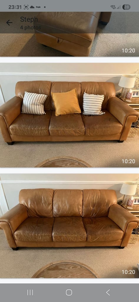 image for Sofology leather sofa