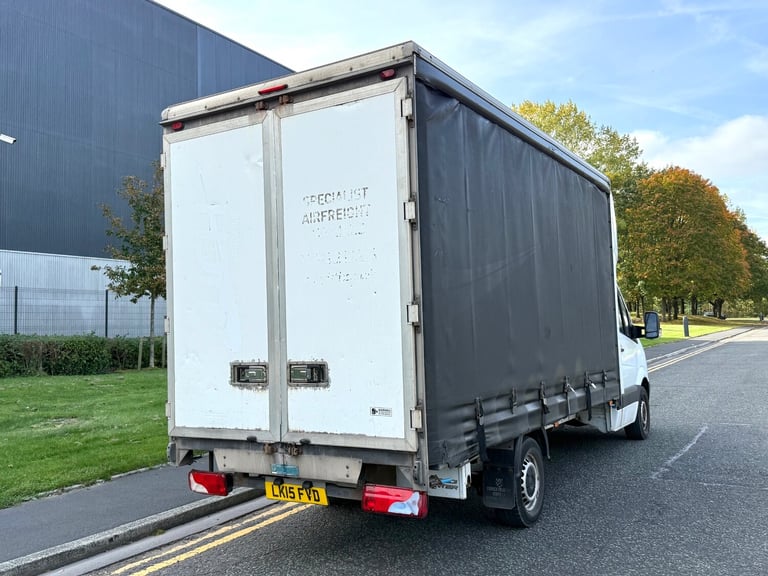 2015 Mercedes-Benz Sprinter 313 CDI LWB CURTAINSIDER LUTON BOX VAN CHASSIS CAB Diesel Manual