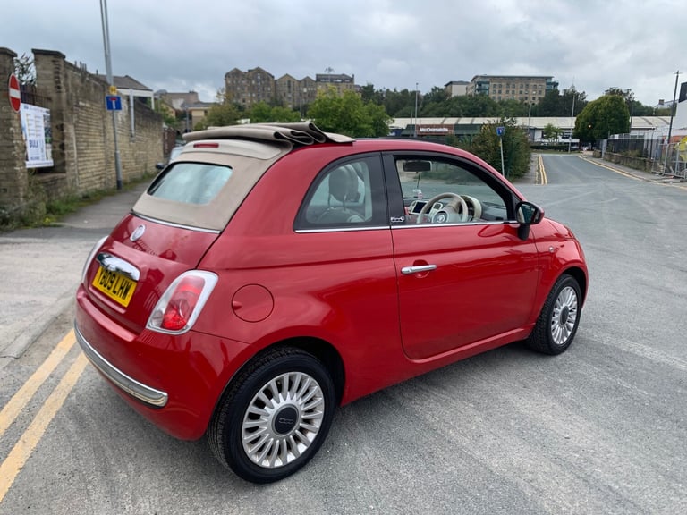 2009 Fiat 500 1.2 Lounge 2dr [Start Stop] CONVERTIBLE Petrol Manual