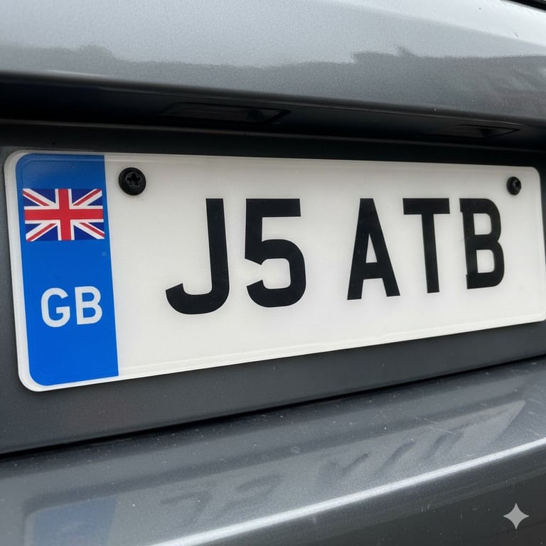 image for Personalised Registration - J5 ATB