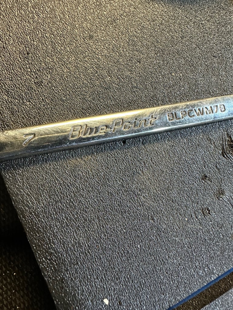 Blue point spanners set 