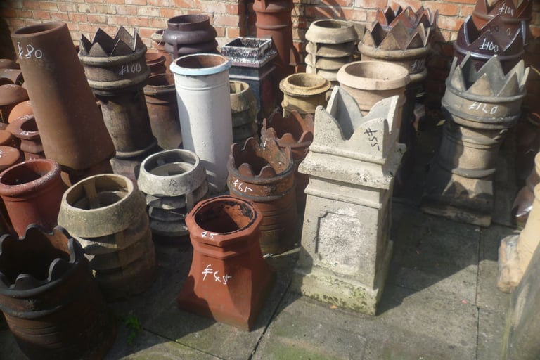 Roof Cowlins Reclaimed Chimney cowl £36 inc vat  lots of chimney pots prices vary  