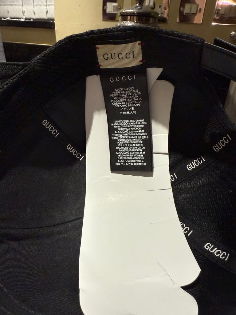 Gucci cap 