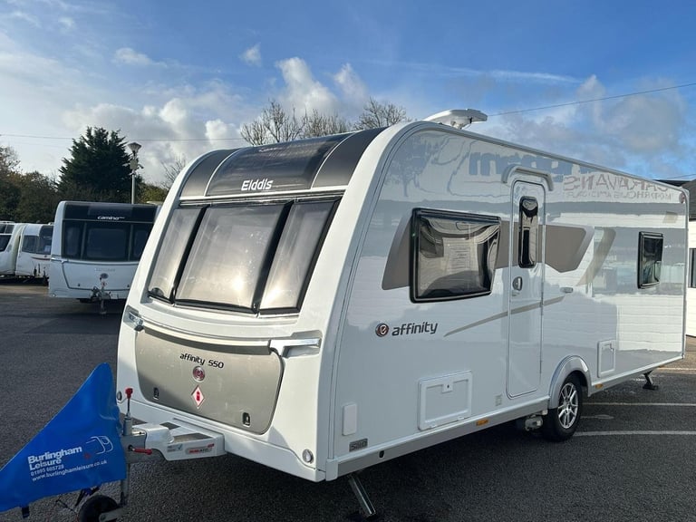 Elddis Affinity 550 Rear Island Bed - ATC / Alde Heating / Solar Panel - 4 Berth