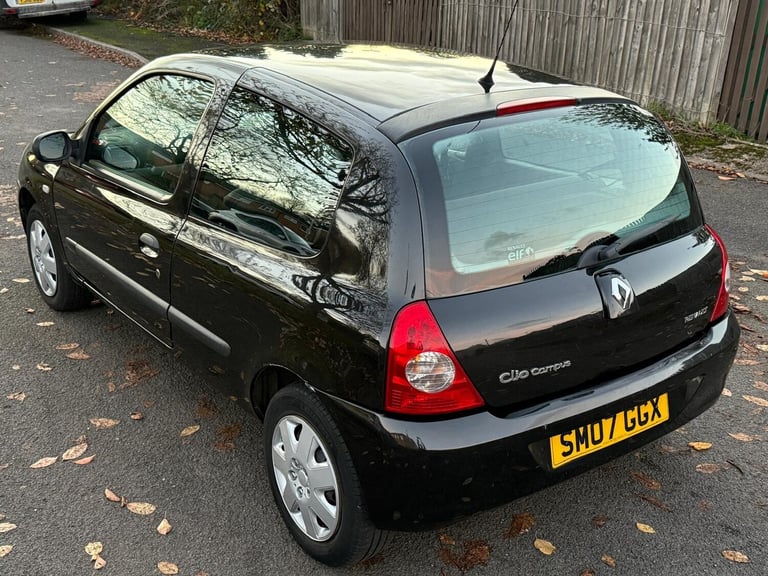 2007 Renault Clio 1.2 Campus 2007 3dr HATCHBACK Petrol Manual