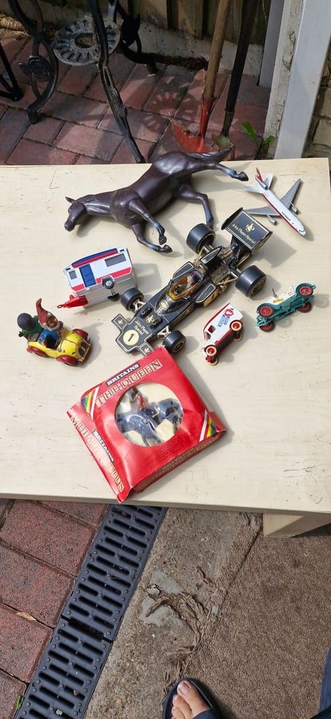 Job lot collection of old vintage toys