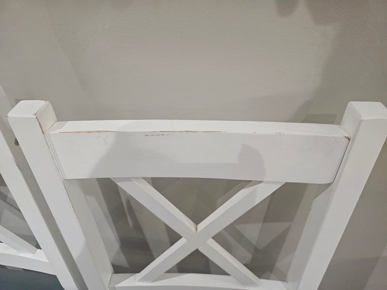 Dining Table & Chairs – Blue-Grey/White (sogesfurniture)