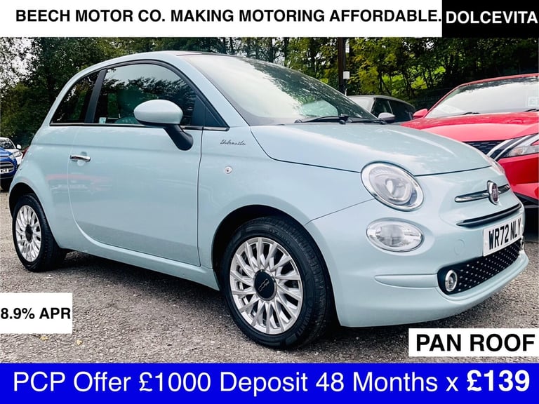image for 2022 Fiat 500 1.0 MHEV Dolcevita Euro 6 (s/s) 3dr HATCHBACK Petrol Manual