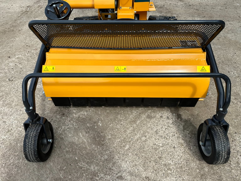 Brand New RAPTOR X Petrol Pedestrian Track Flail mower, tractor *** VIDEO *** Key Start 13.5HP