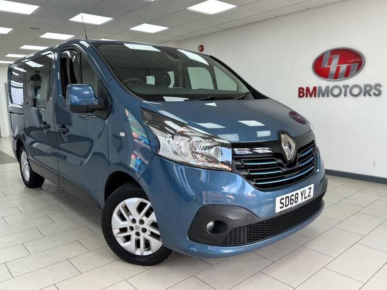 2018 Renault Trafic 1.6 dCi 27 Sport Nav Crew Van Double Cab 6dr Diesel Manual SWB Euro 6 (120  C...