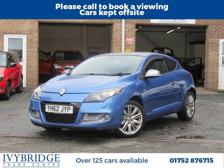image for 2012 62 RENAULT MEGANE 1.2 TCE GT LINE TOMTOM COUPE 3DR PETROL MANUAL EURO 5 (S/