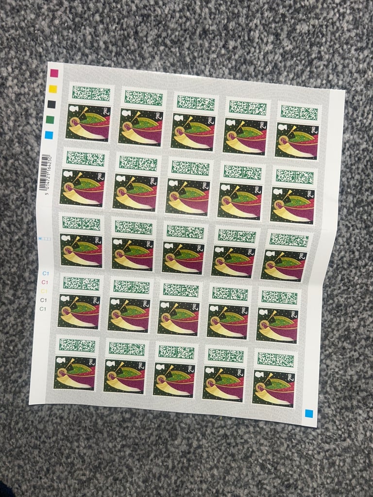 image for 2nd class stamps 