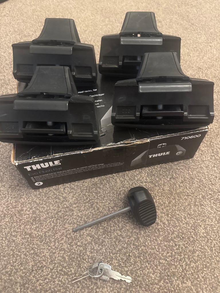 Thule Evo black aluminium WingBars package