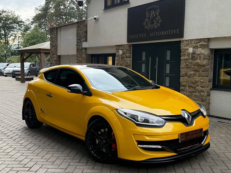 2016 Renault Megane 2.0 T 16V Renaultsport Nav 275 3dr - Liquid yellow - Trophy  COUPE Petrol Manual
