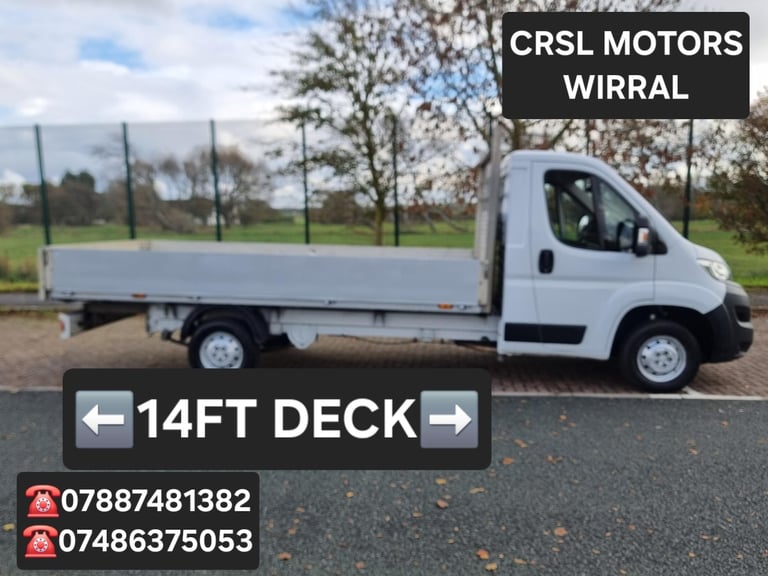 2021 Citroen Relay 2.2 BlueHDi Chassis Cab Drop Side 140ps X Dropside Diesel Manual