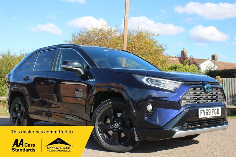 2019 Toyota RAV4 2.5 VVT-i Hybrid Dynamic 5dr CVT ESTATE Petrol/Electric Hybrid Automatic