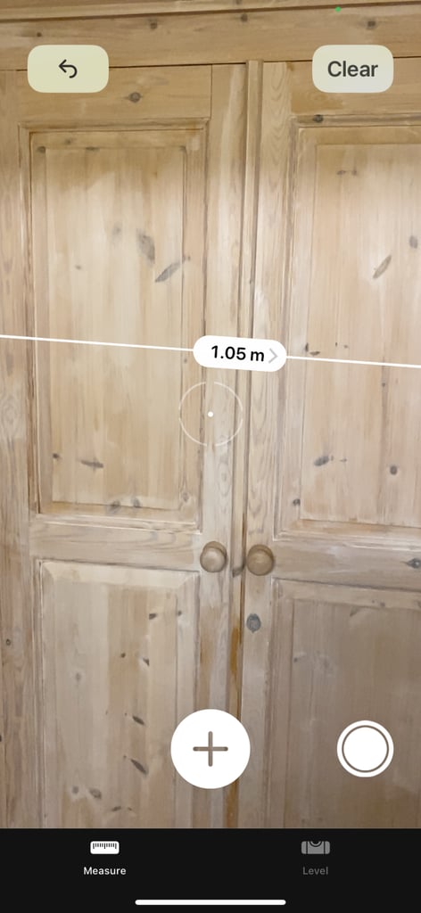 Pine whitewashed double wardrobe