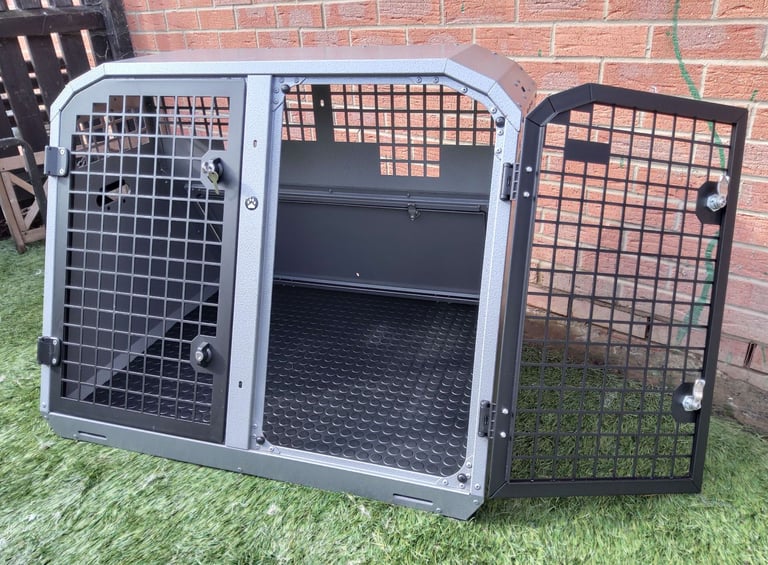 Trans K9 ( B27 ) Transport double dog cage (Lockable & Crash Tested) TransK9