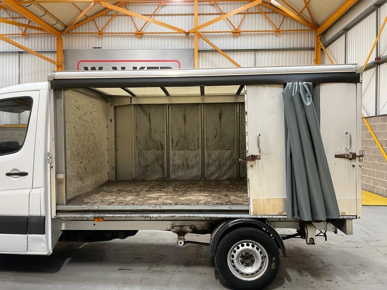 MERCEDES BENZ SPRINTER 311 CDI 3.5 TONNE, EURO 4 CURTAINSIDER - 2008 - SG57 HFX